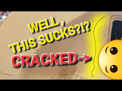 This Fiberglass Tube End Cap Step Cracked On This Inflatable Boat!!! Expert Level Repair