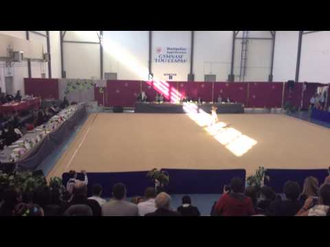 Lisa BAUDIN cerceau 2014 demo Montpellier