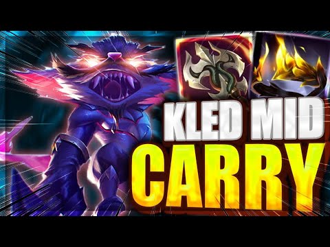 When A Challenger Kled Faces Galio Mid...