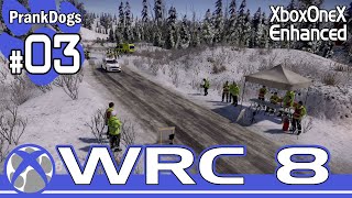 #03【WRC 8 on Xbox】上手に・・・なるのかなぁ・・・【大型犬の実況】