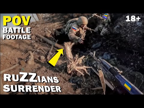 Defeated Company ruzzians | Surrender Captivity | Brutal battle near Andriivka 2024 | POV battle