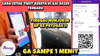 Download lagu CARA CETAK TIKET KERETA API DI KAI ACCES TERBARU mp3