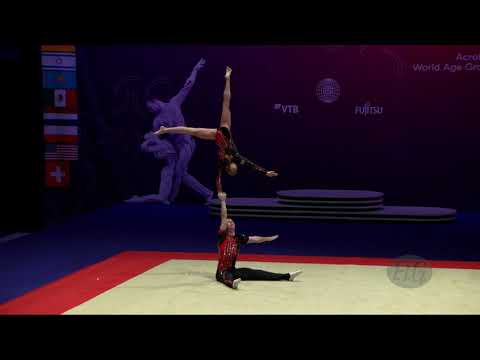 Great Britain 2 (GBR) - 2021 Acrobatic Worlds, Geneva (SUI) Combined  Mixed Pair