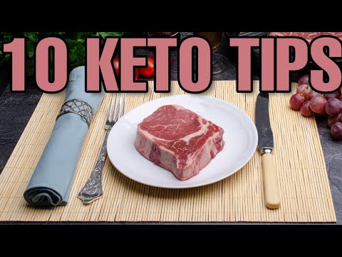 Top 10 Keto Tips & Tricks