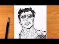 How To Draw Sinister Mark Mark Graysons Step By Step Invincible Easy Drawing