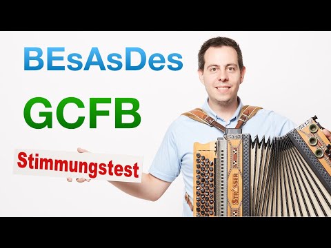 Strasser  GCFB und BEsAsDes im Vergleich | Steirische Harmonika