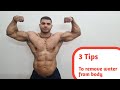 Three tips on how to remove water retent between muscles and skin | Vikas Thaper