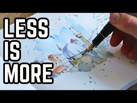 Minimalist Sketching for Beginners | Pack Light, Sketch Anywhere