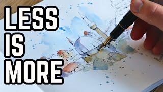 Minimalist Sketching For Beginners | Pack Light, Sketch Anywhere