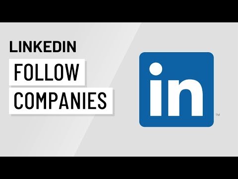 Following Companies on LinkedIn