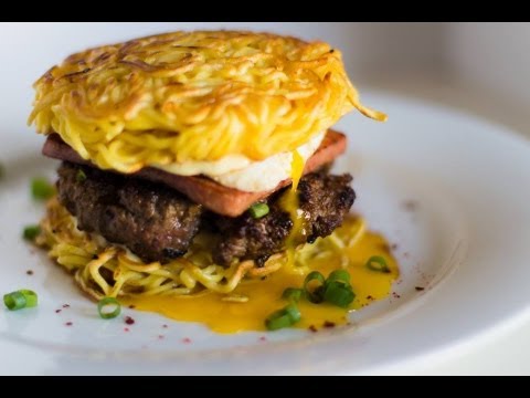 How To Make The Ramen Burger Recipe - Ultimate Ramen Burger Recipe