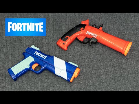 Nerf Fortnite Doppelpack | 1911 & Steinschlosspistole | Hey, seht euch das an!