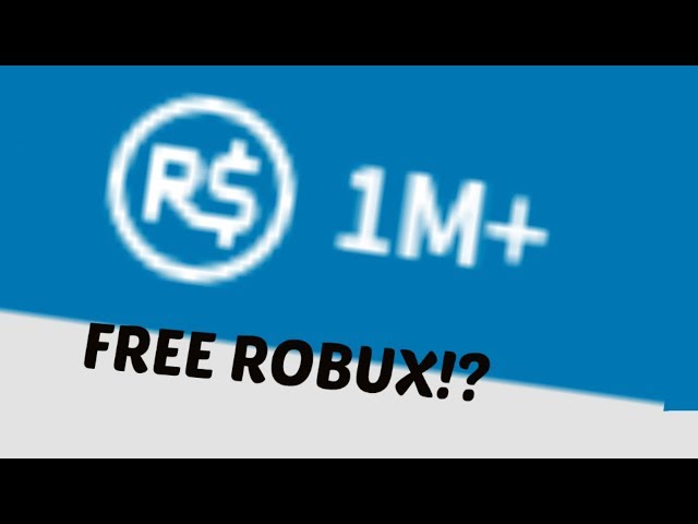 How To Get Free Robux 1 Million - account 1 million robux