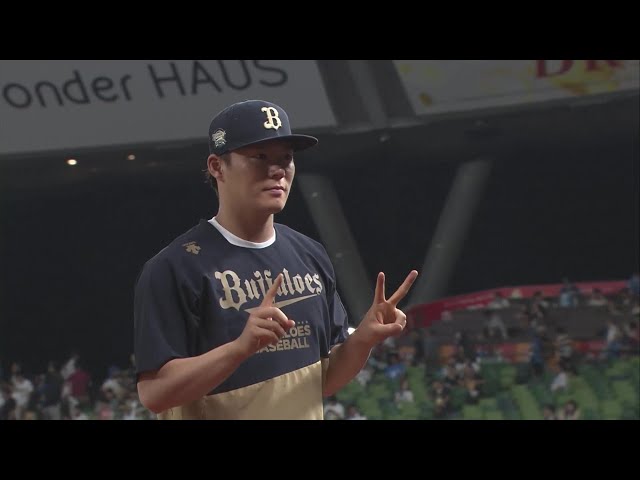 バファローズ・山本由伸投手ヒーローインタビュー 8月23日 埼玉西武ライオンズ 対 オリックス・バファローズ