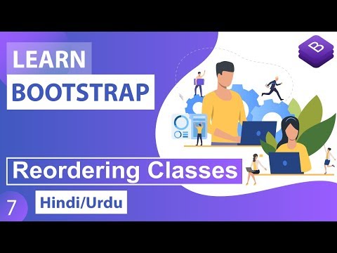Bootstrap CSS Order Classes Tutorial in Hindi Urdu