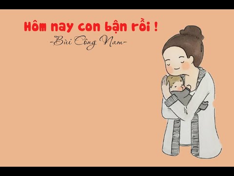 [Karaoke chuẩn ] Hôm nay con bận rồi - Bùi Công Nam -Tăng phúc