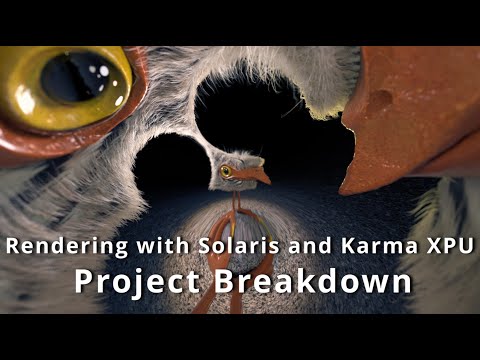 Rendering with Solaris and Karma XPU: Goober Talk Project Breakdown Part 2 (Patreon Trailer)