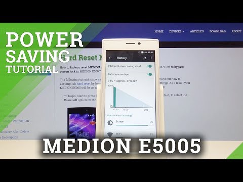 How to Use Power Saving Mode in MEDION E5005 - Battery Saver