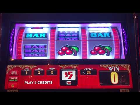 HIGH LIMIT SLOT MACHINE * Pinball And Double Gold Bar! Max Bet!