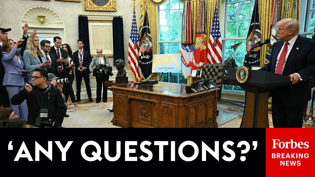 BREAKING: Trump Takes Questions From Reporters In Oval Office As India-Pakistan Conflict Intensifies