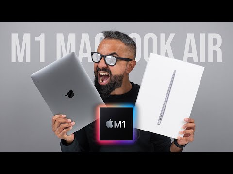 NEW M1 MacBook Air UNBOXING and First Impressions!