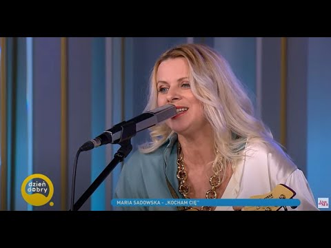 Maria Sadowska zaśpiewała piosenkę dla męża! Na żywo w studio Dzień DObry TVN