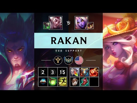 Rakan Support vs Soraka - NA Challenger Patch 25.14