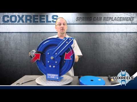 How to replace the spring can on a reel - COXREELS
