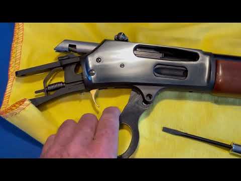 Marlin 336 .30-30 Lever Action Rifle Disassembly and Reassembly for Beginners by a homeless hombre.
