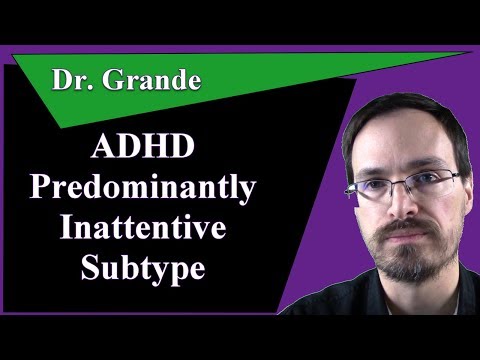 ADHD, Predominantly Inattentive Subtype