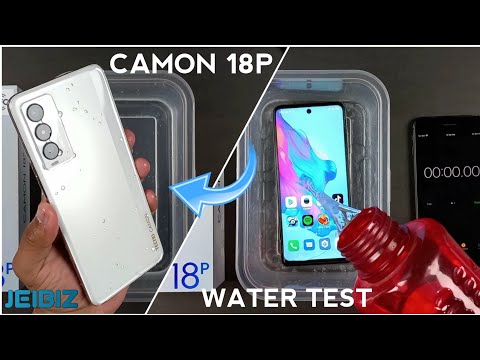 Tecno Camon 18P Water Test 💧 | Camon 18p is Waterproof Or Not?