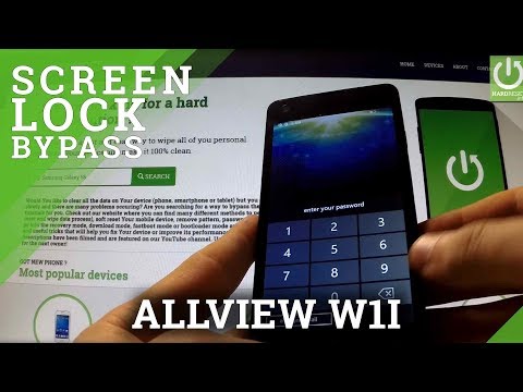Hard Reset ALLVIEW W1i - how to bypass Lock Screen Pattern