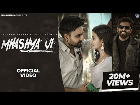 MHASHYA JI ( VIDEO ): Masoom Sharma,Nidhi Sharma,Swara,Ameet ch| New Haryanvi Songs Haryanavi 2025
