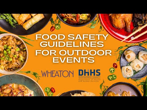 Food Safety Guidelines for Outdoor Events in Montgomery County Maryland