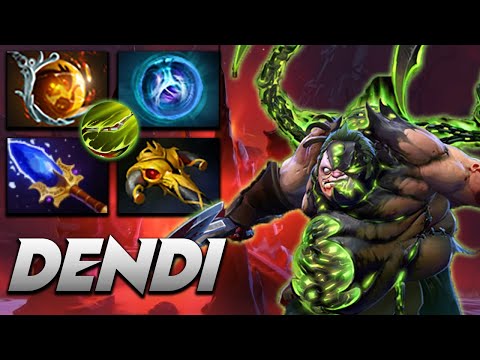 DENDI PUDGE - Dota 2 Pro Gameplay [Watch & Learn]