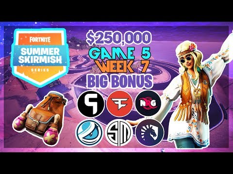 $250,000 🥊Big Bonus Summer Skirmish🥊 Week 7 Game 5 (Fortnite)