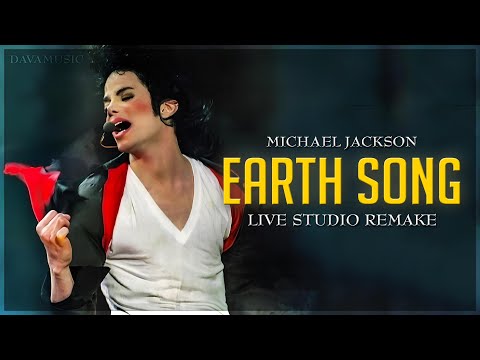 Michael Jackson - Earth Song | (Live Studio Remake)