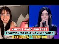 NMIXX'S JIWOO AND BAE'S REACTION TO HEARING JINI'S VOICE ATTRACTS ATTENTION