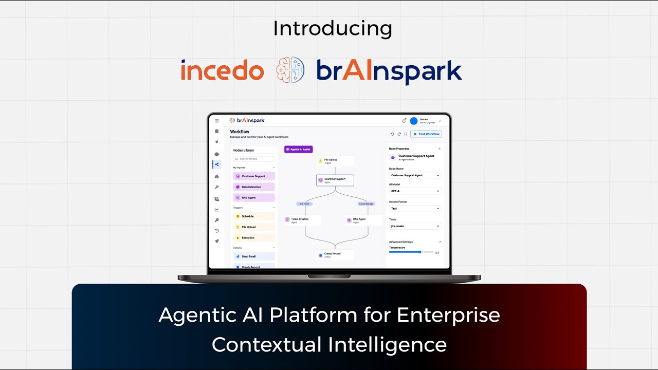 BrAInspark Agentic AI Platform