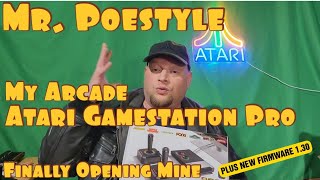 Mr. Poestyle Finally Unboxing My Atari Gamestation Pro AND Doing The First Official Firmware Update