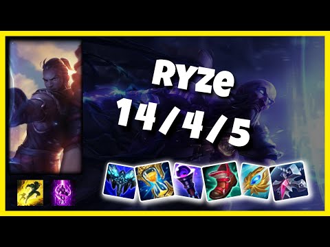 Ryze vs Gangplank EU Challenger TOP (14/4/5) - v11.4