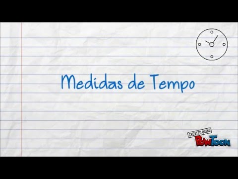 Matemática, 3º ano - Medidas de Tempo