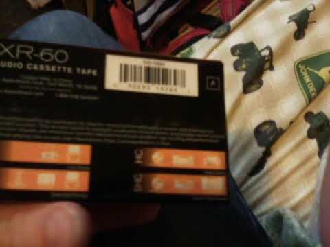 radio shack xr 60 min blank tape unboxing