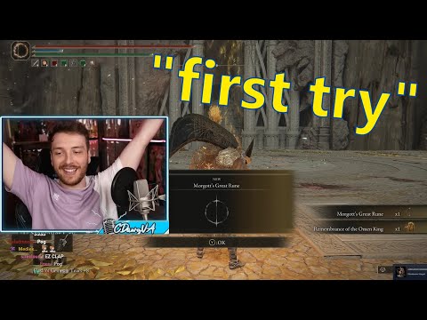 CDawgVA First Try Morgott - Elden Ring Stream Highlights
