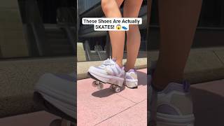 These Shoes Turn Into Roller Skates 😱 |  2 In 1 Shoes ✅
