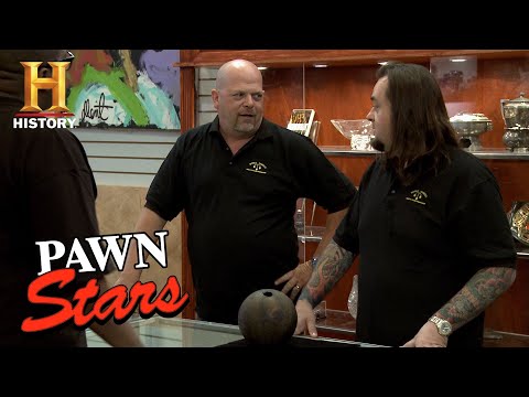ポーン・スターズ。売り手は彼の1800年代のボウリングボールのスペアのために期待しています (シーズン9) ｜歴史 (Pawn Stars: A Seller Hopes for a Spare on His 1800s Bowling Ball (Season 9) | History)