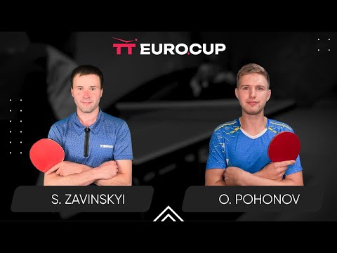 20:05 Serhii Zavinskyi - Oleksandr Pohonov 28.06.2024 TT Euro.Cup Ukraine Professional. TABLE 4