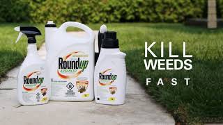 How To Control Unwanted Grass and Weeds with Roundup Advanced