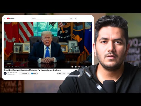Trump’s Shocking Message to F1 Visa Students (Nobody Expected This) | MS in USA