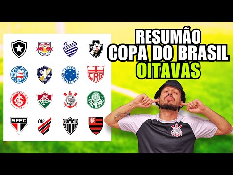 RESUMÃO DAS OITAVAS DE FINAL DA COPA DO BRASIL 🏆⚽️ (JOGOS DE IDA)